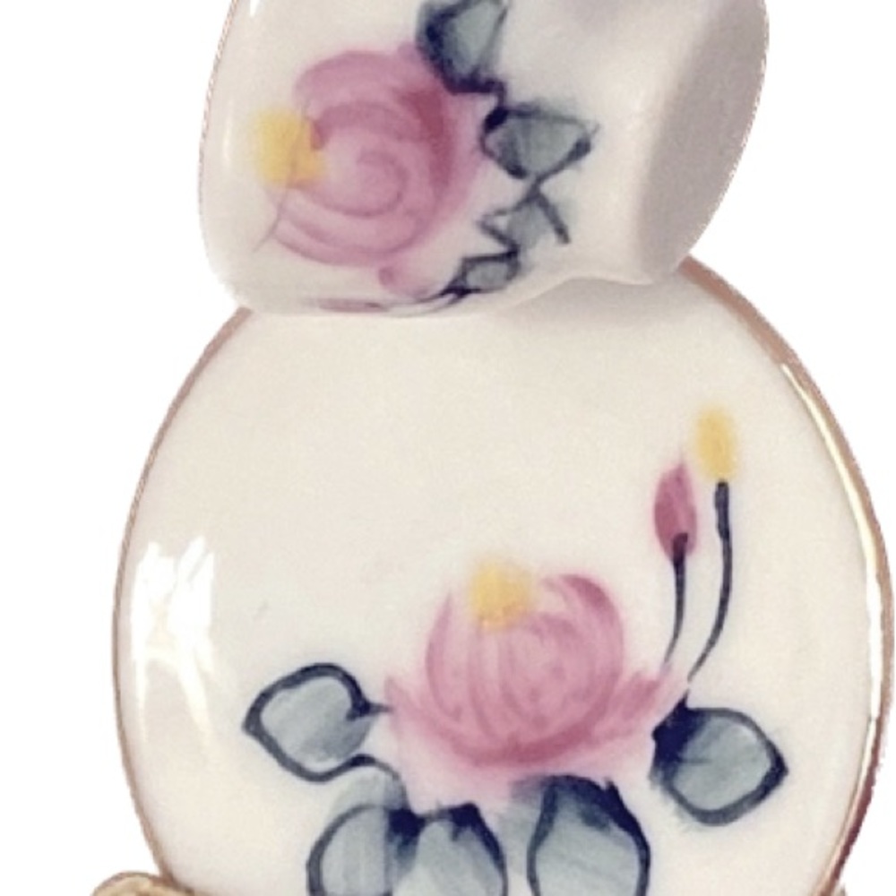 JULY Vintage Birth month Miniature tea cup and saucer with stand - Picture 10 of 11